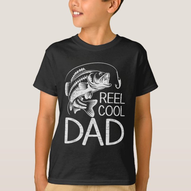Camiseta Reel Guay Dad Pescador Pescador Pescador Amante Pa (Anverso)