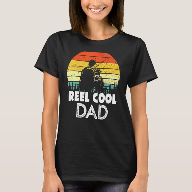 Camiseta Reel Guay Dad Por El Gran Padre Que Ama La Pesca (Anverso)