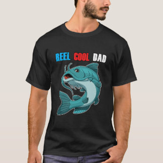 Camiseta Reel Guay Dad Shirt Daddy Padres Día Pescando