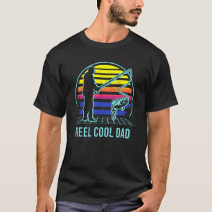 Camiseta Reel Guay Dad Vaporwave Pescador Retro Vi