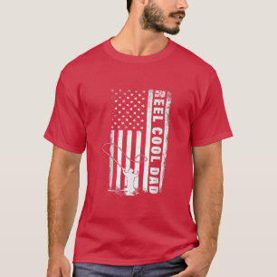 Camiseta Reel Guay Dad vuela pescando a papá 4 de julio ban