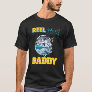 Camiseta Reel Guay Daddy pescando papi feliz día del padre