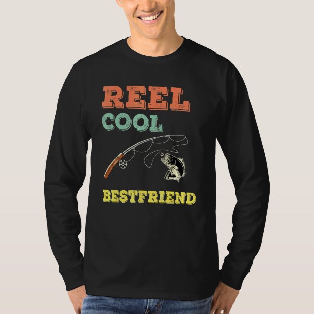 Camiseta Reel Guay Fish Bestfriend Bass Fishing Mejor Amigo (Anverso)