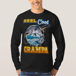 Camiseta Reel Guay Grampa Pescando papá padre Día papá papá