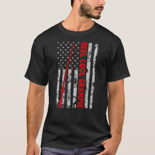 Camiseta Reel Guay Grampie Pescador Padre Día Regalo de ban