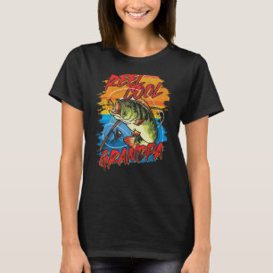 Camiseta REEL GUAY GRANDPA Angler Abuelo Bass Pescando
