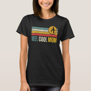 Camiseta Reel Guay Mom Fishwoman Mom Retro Vintage Fishin
