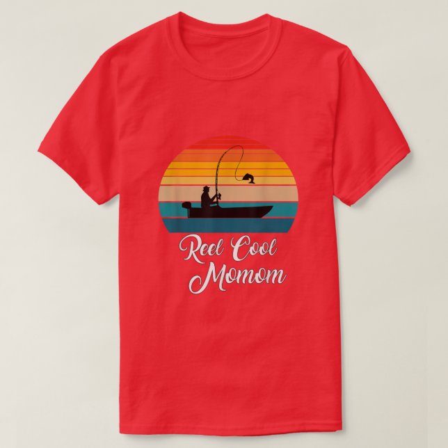 Camiseta Reel Guay Momom Fishing Gifts  (Diseño del anverso)