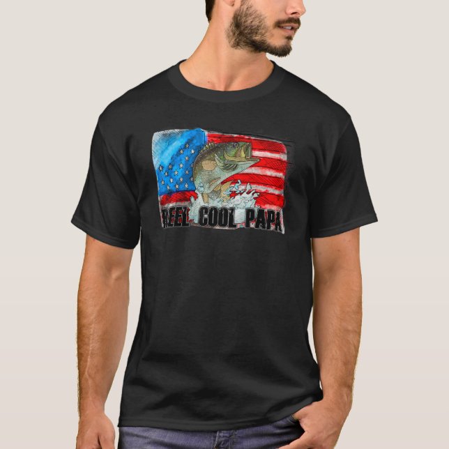 Camiseta Reel Guay Papa Abuelo Papá Padres Pescadores Depor (Anverso)