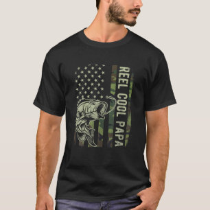 Camiseta Reel Guay Papa Camouflage Padres de la Bandera Ame