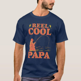Camiseta Reel Guay Papa Fishing Lover Dad Birday Gag