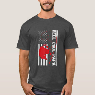 Camiseta Reel Guay Papa Pescador Papá Regala Pescado del Dí