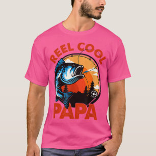 Camiseta Reel Guay Papa Pescador Papá Regala Pescado del Dí