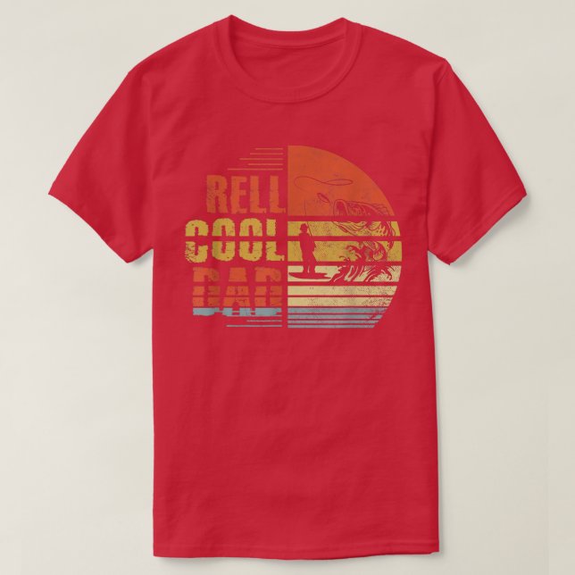 Camiseta Reel Guay Papá Pescador Papi Papá Regalos Fis (Diseño del anverso)