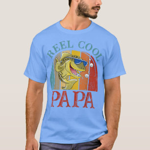 Camiseta Reel Guay Papa Pescando el Viejo Día del Padre Ret