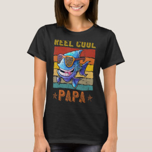 Camiseta Reel Guay Papa Pescando el Viejo Día del Padre Ret