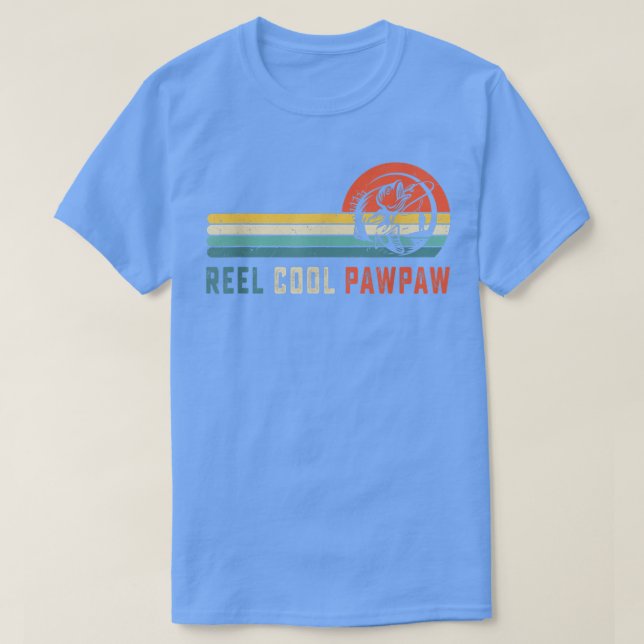 Camiseta Reel Guay Pawpaw pescando regalos de papá Día del  (Diseño del anverso)