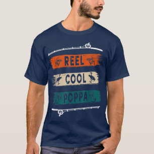 Camiseta Reel Guay Poppa Fisherman Funny Fishing Tee
