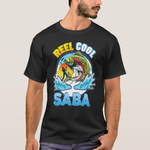 Camiseta Reel Guay Saba Pescando a papá padre Day Papá