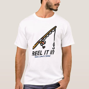 Camiseta Reel It In: Hook Line & Sinker