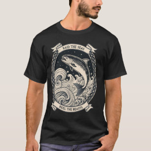 Camiseta Reel las Bestias u2013 Mitología de Nudos Nórdicos