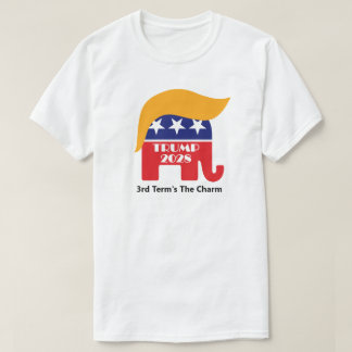 Camiseta Reelección del presidente Trump 2028 3er mandato e