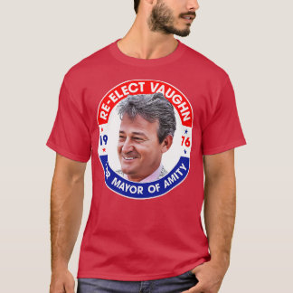 Camiseta ReElecto Larry Vaughn Para Alcalde De La Amistad