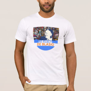 Camiseta Reelija a Bill de Blasio
