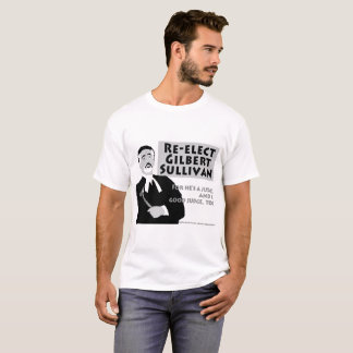 Camiseta Reelija a Gilbert Sullivan