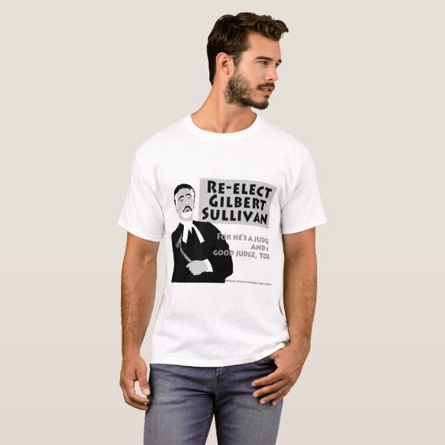 Camiseta Reelija a Gilbert Sullivan (Anverso completo)