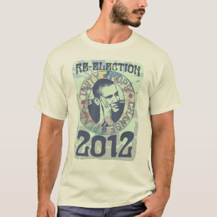 Camiseta Reelija el engranaje de presidente Obama Election