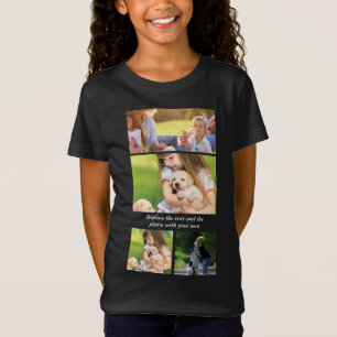 Camiseta Reemplaza texto y fotos con tus propias cosas