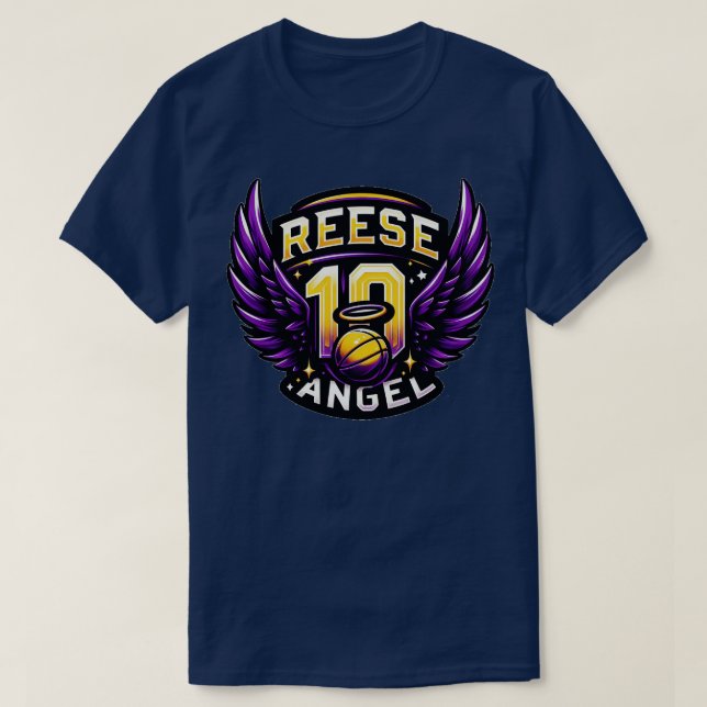 Camiseta Reese 10 Angel Angel reese TShirt 2 (Diseño del anverso)