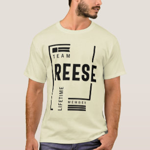 Camiseta Reese Personalized Name Birthday Gift