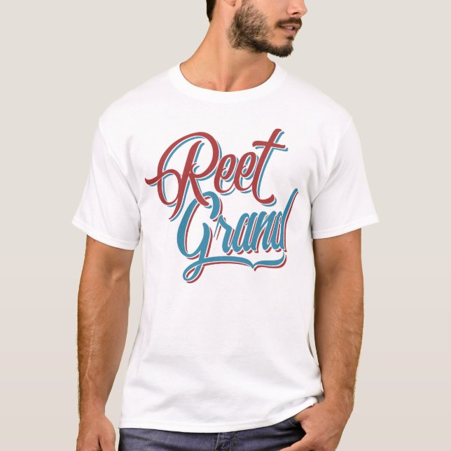 Camiseta Reet Grand Yorkshire Inglaterra Jerga dialéctica (Anverso)