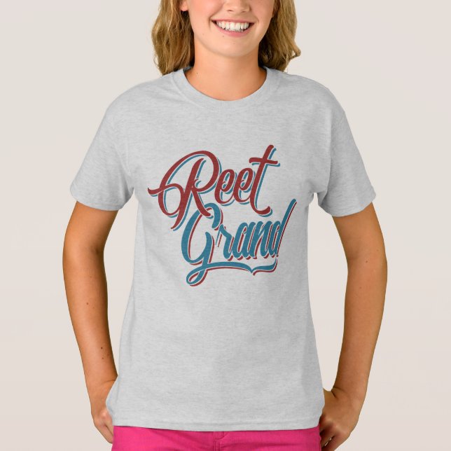 Camiseta Reet Grand Yorkshire Northern English Dialect (Anverso)