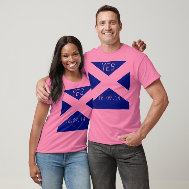 Camiseta Referéndum por la Independencia de Escocia 2014 (Unisexo)