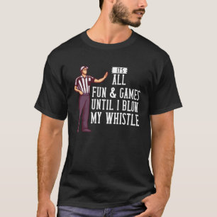 Camiseta Referente Ref Whistle Mujeres Niños Fútbol