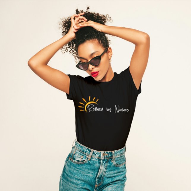 Camiseta "Refinado por la naturaleza" Minimalista (Subido por el creador)