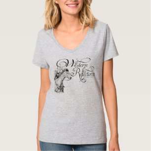 Camiseta Reflectionz occidental (Barrel Racer)