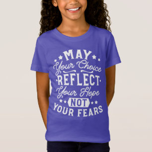 Camiseta Refleja Esperanza No Miedo – Frase Motivacional de