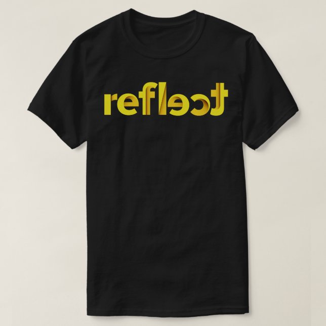 Camiseta Reflejar 1 (Diseño del anverso)