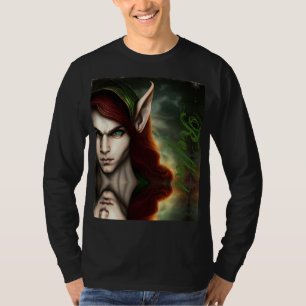 Camiseta reflejar criatura de fantasía
