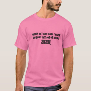 Camiseta (reflejo espejo)
