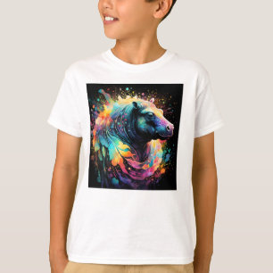 Camiseta Reflejos abstractos: Salpicadura de color de hipop