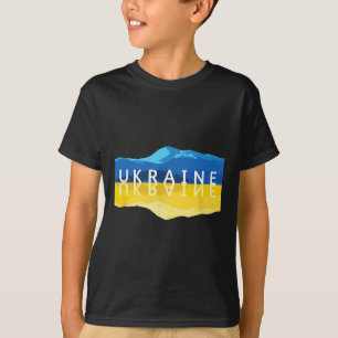 Camiseta Reflejos de las montañas de Ucrania - Naturaleza u