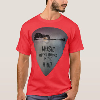 Camiseta REFLEXIÓN A Púa de guitarra Dolorosa Reflexiones M