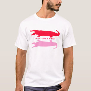 Camiseta Reflexión cocodrilo (rojo)