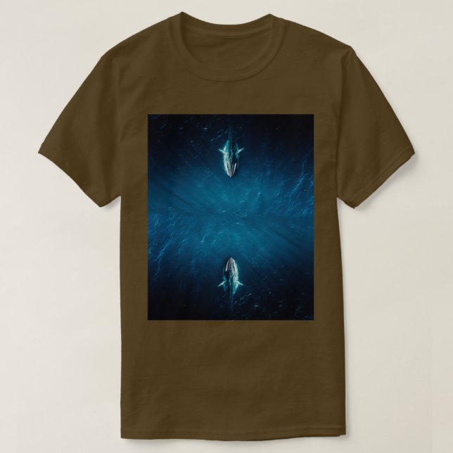 Camiseta reflexión de Ballena Ibiza (Diseño del anverso)