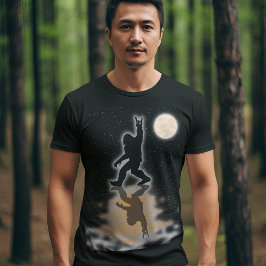 Camiseta Reflexión de Guay Sasquatch que muestra amor a sus